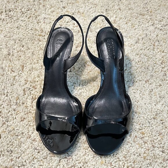 SCHUTZ Scarlett Slingback Black - Picture 1 of 6